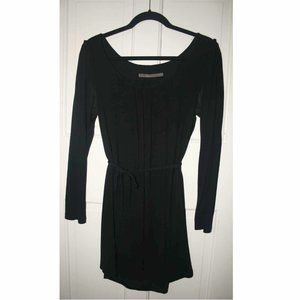 Zara Black Dress with Tie